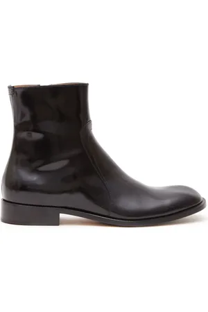 Maison Margiela Stiefel aus gebürstetem Leder