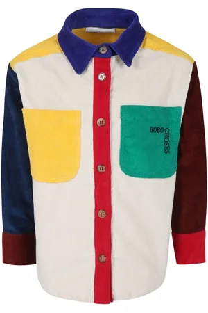 Bobo Choses Hemd in Colour-Block-Optik