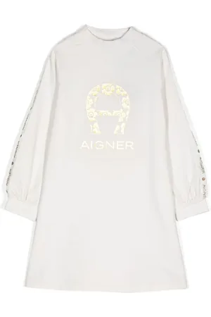 Aigner Kleid mit Logo-Print