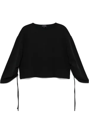Emporio Armani Sweatshirt aus weichem Scuba-Jersey