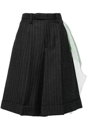 Kolor Shorts mit Nadelstreifen