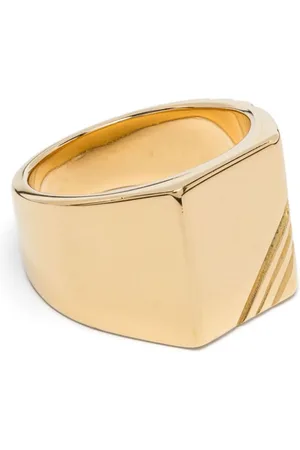 WOUTERS & HENDRIX Logo-engraved signet ring