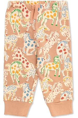 Stella McCartney Jogginghose mit Pferde-Print