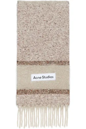 Acne Studios Schal mit Fransen