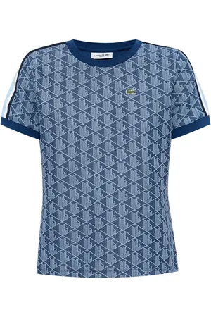 Lacoste T-Shirt mit Jacquard-Monogramm