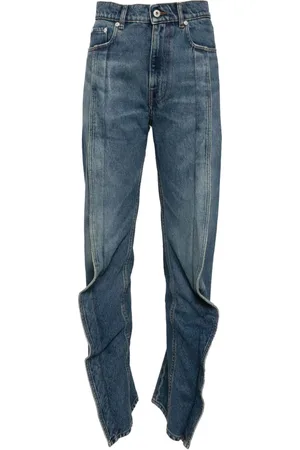 Y / PROJECT Schmale Banana Jeans