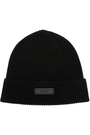 VERSACE Beanie mit Logo-Applikation