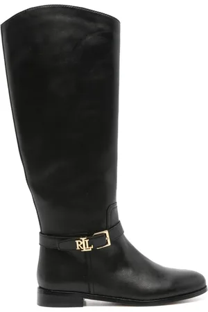 Ralph Lauren Stiefel mit Logo-Schild