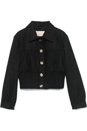 Elisabetta Franchi Cropped-Bomberjacke