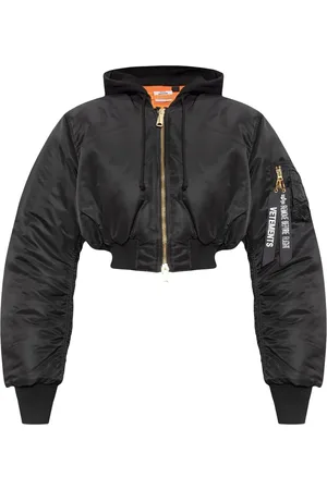 Vetements Cropped-Bomberjacke