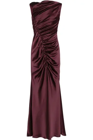 Amsale Asymmetrisches Abendkleid