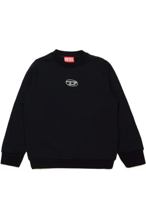 Diesel Sweatshirt mit Logo-Nieten