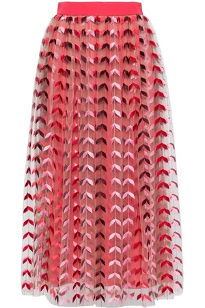 Elie saab Bestickter Tüllrock