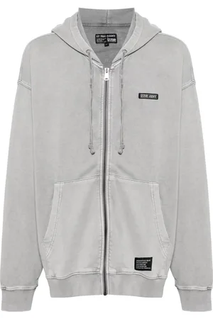 Izzue Kapuzenjacke mit Logo-Stickerei