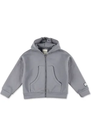 DOUUOD KIDS Hoodie mit Logo-Applikation
