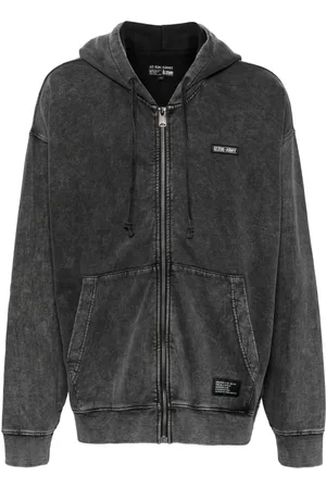 Izzue Kapuzenjacke mit Logo-Stickerei