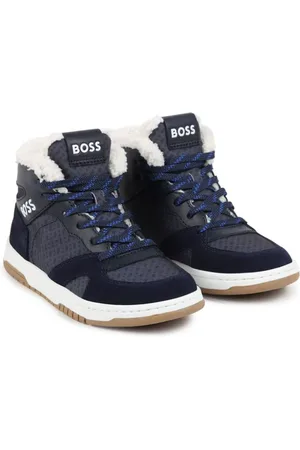 HUGO BOSS High-Top-Sneakers mit Logo-Print