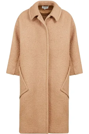 Maison Margiela Bouclé-Mantel aus Mohair