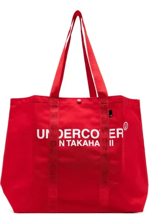 UNDERCOVER Tote Bag mit Logo-Print