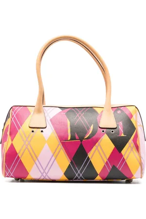 Dior 2004 Golfer Harlequin Tote Bag