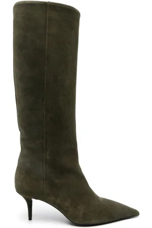 Fabiana Filippi Stiefeletten aus Wildleder 65mm