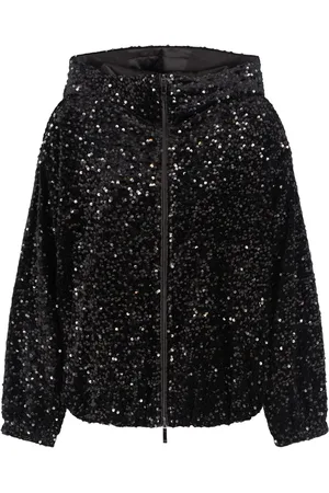 Emporio Armani Bomberjacke mit Pailletten