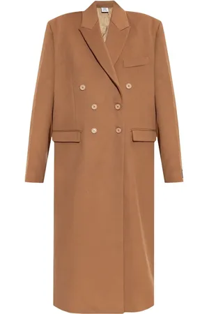 Vetements Doppelreihiger Mantel