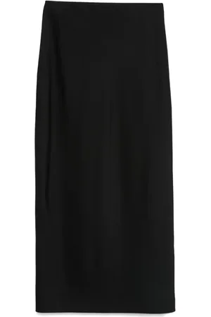 Carven Maxirock mit Diagonalschnitt