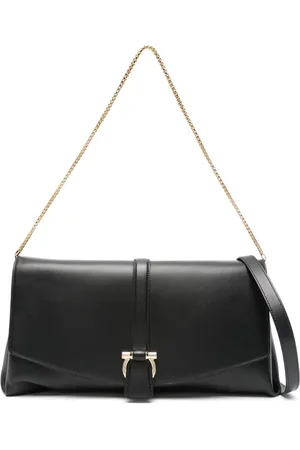 Salvatore Ferragamo Schultertasche mit Gancini-Schnalle