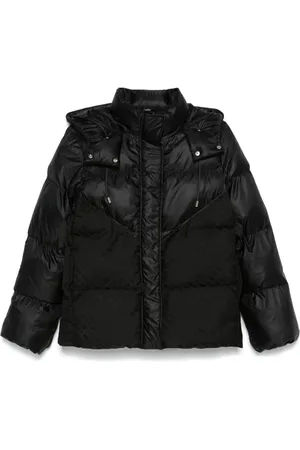 HUGO BOSS Gefütterte Jacke mit Monogramm
