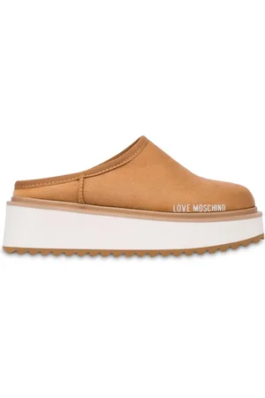 Moschino Mules mit Plateau