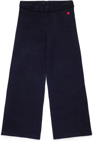 MAX&Co. Kids Gestrickte Hose mit weitem Bein