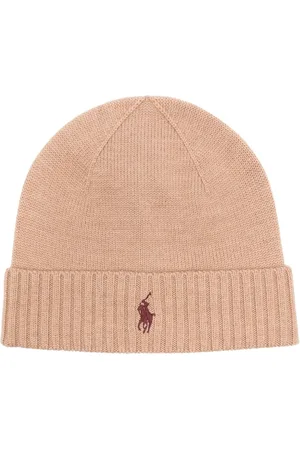 Ralph Lauren Beanie mit Polo Pony-Stickerei