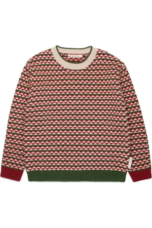 Marni Pullover in geometrischem Strick