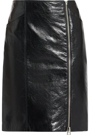 Tom Ford Minirock mit Ledereinsätzen