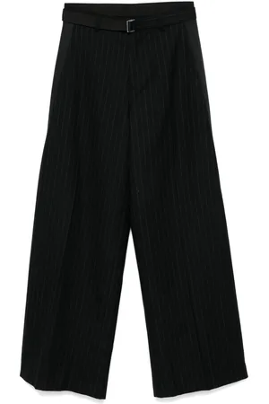 SACAI Hose mit Nadelstreifen