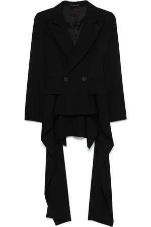 YOHJI YAMAMOTO Drapierter Blazer
