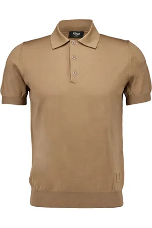 Fendi Poloshirt mit FF-Prägung