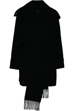 GOEN.J Doppelreihige Jacke mit Muffelkragen