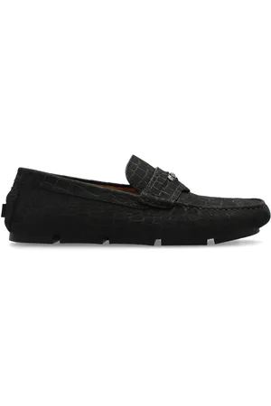 VERSACE Mokassins aus Leder