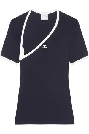 Courrèges Slash Contrast T-Shirt