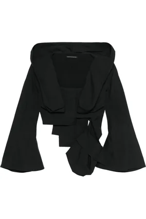 YOHJI YAMAMOTO Cropped-Jacke mit Kapuze