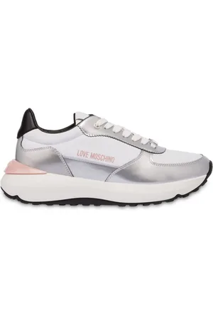 Moschino Sneakers mit Logo-Print
