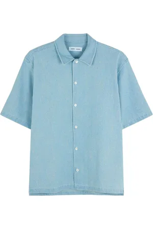 Samsøe Samsøe Kurzärmeliges Jeanshemd