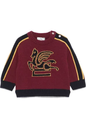 Etro Pullover mit Pegaso-Intarsie