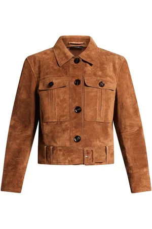Tom Ford Cropped-Jacke aus Wildleder