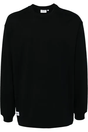 Chocoolate Langarmshirt mit Logo-Print