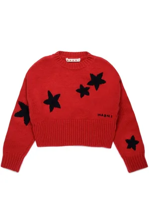 Marni Pullover mit Stern-Intarsie