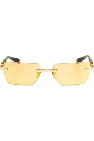 Balmain BPS-150G-53 Sonnenbrille mit eckigem Gestell