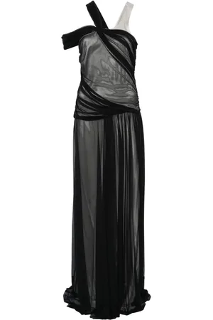 Alberta Ferretti Drapiertes Abendkleid